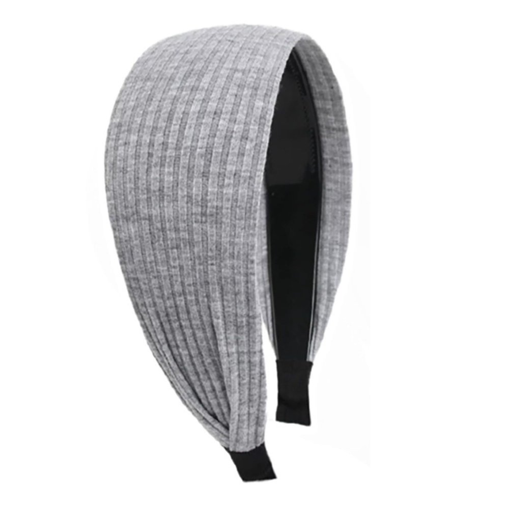 ALIUHOSGV Wide Knitted Headband Non-slip Thickened Hair Hoop High Puff Hairstyle Band Fashion Face Framing Hair Accessories