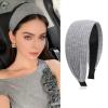 ALIUHOSGV Wide Knitted Headband Non-slip Thickened Hair Hoop High Puff Hairstyle Band Fashion Face Framing Hair Accessories view 2