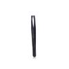 Alipis 4pcs Stainless Steel Eyebrow Clips Tweezers Slant Flat Tips for Eyebrow Shaping Hair Removal and False Lash Application Easy to Clean Black view 1