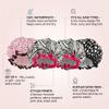 Shower Caps (Pack of 3) Extra Large Shower Cap Cap for Long Hair Reusable Shower Caps for Women and Hair Cap Protection view 3