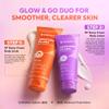 2 Pack KP Bump Eraser Body Scrub & Keratosis Pilaris Lotion Set with 10% AHA + BHA Strawberry Legs Treatment for Women & Man - Exfoliates & Deeply Hydrates for Smoother Healthy-Looking Skin view 3