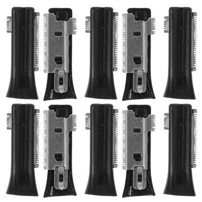 BETOOKY 10pcs Electric Eyebrow Razor Replacement Heads with Quick Head Replacement and Efficient Cutting Technology, Stainless Steel Blades for Personal Face Razor Accessories, Suitable