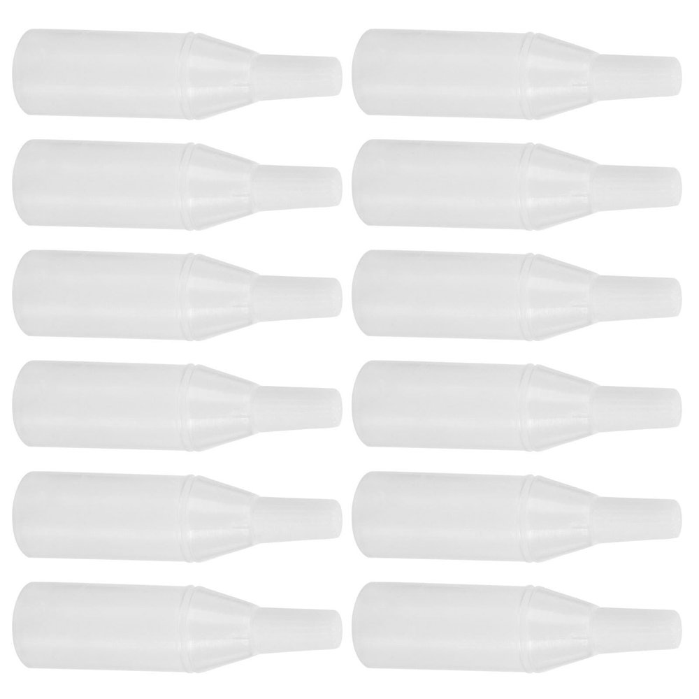 CAXUSD 80pcs 2ml Plastic Dropper Bottles Eye Liquid Bottles Squeezable Mini for Travel Essential Oil Storage