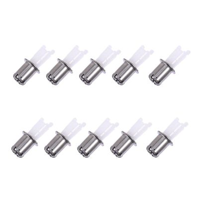 BELLIFFY 10pcs Nose Hair Trimmer Replacement Heads Electric Nose Hair Clipper Parts with Steel Caps Household and Salon Supplies