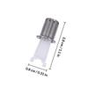 BELLIFFY 10pcs Nose Hair Trimmer Replacement Heads Electric Nose Hair Clipper Parts with Steel Caps Household and Salon Supplies view 2