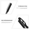 BELLIFFY Vintage Manual Shaving Razor Beard Trimmer with Full Metal Frame Eyebrow Shaping Cutter for Precise Face and Hair Removal at Home view 3