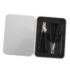 SOLUSTRE Stainless Steel Nail Clippers with Nail File for Precision Cutting and Comprehensive Care, Portable Manicure Tools for Travel and Festivals view 1
