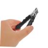 SOLUSTRE Stainless Steel Nail Clippers with Nail File for Precision Cutting and Comprehensive Care, Portable Manicure Tools for Travel and Festivals view 4