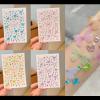 5 Sheets Colorful Butterfly Face Gem Stickers for Crafts Glitter 3D Stickers for Scrapbooking Face Gems for Women Sticker Self Adhesive Rhinestones Sticker Jewels Scrapbook view 4