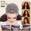 V SHOW 9x6 Deep Wave Glueless Lace Front Wig #4 Chocolate Brown 24Inch view 4