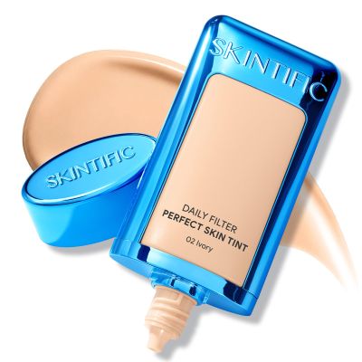 SKINTIFIC Daily Filter Perfect Skin Tinted, BB Cream, #02 Ivory