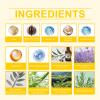 Tea Tree & Lavender Body Scrub, 3.53oz Gentle Exfoliating Scrub with Walnut Shell, Aloe & Green Tea, Deep Cleansing & Soothing Formula for Smooth, Refreshed Skin view 4