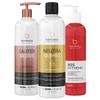 Borabella Professional Hair Treatment Kit, Cauter Gloss, NeutraQuimic and SOS Extreme, 16.9 fl oz + 16.9 fl oz + 8.1 fl oz, 3 Piece Set view 1