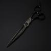 7 Inch Damascus Hair Cutting Shears, Professional Barber Scissors for Hairdressers, Sharp Steel Blades for Wet Dry Hair (Cutting) view 2