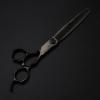 7 Inch Damascus Hair Cutting Shears, Professional Barber Scissors for Hairdressers, Sharp Steel Blades for Wet Dry Hair (Cutting) view 4