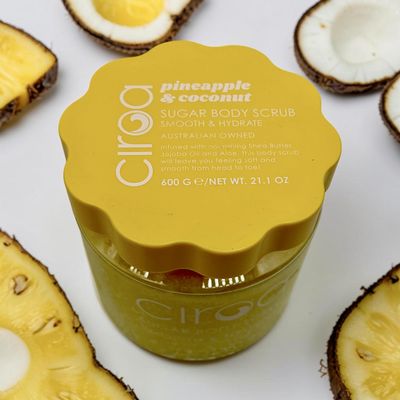 Pineapple and Coconut Body Scrub, 21.1 oz