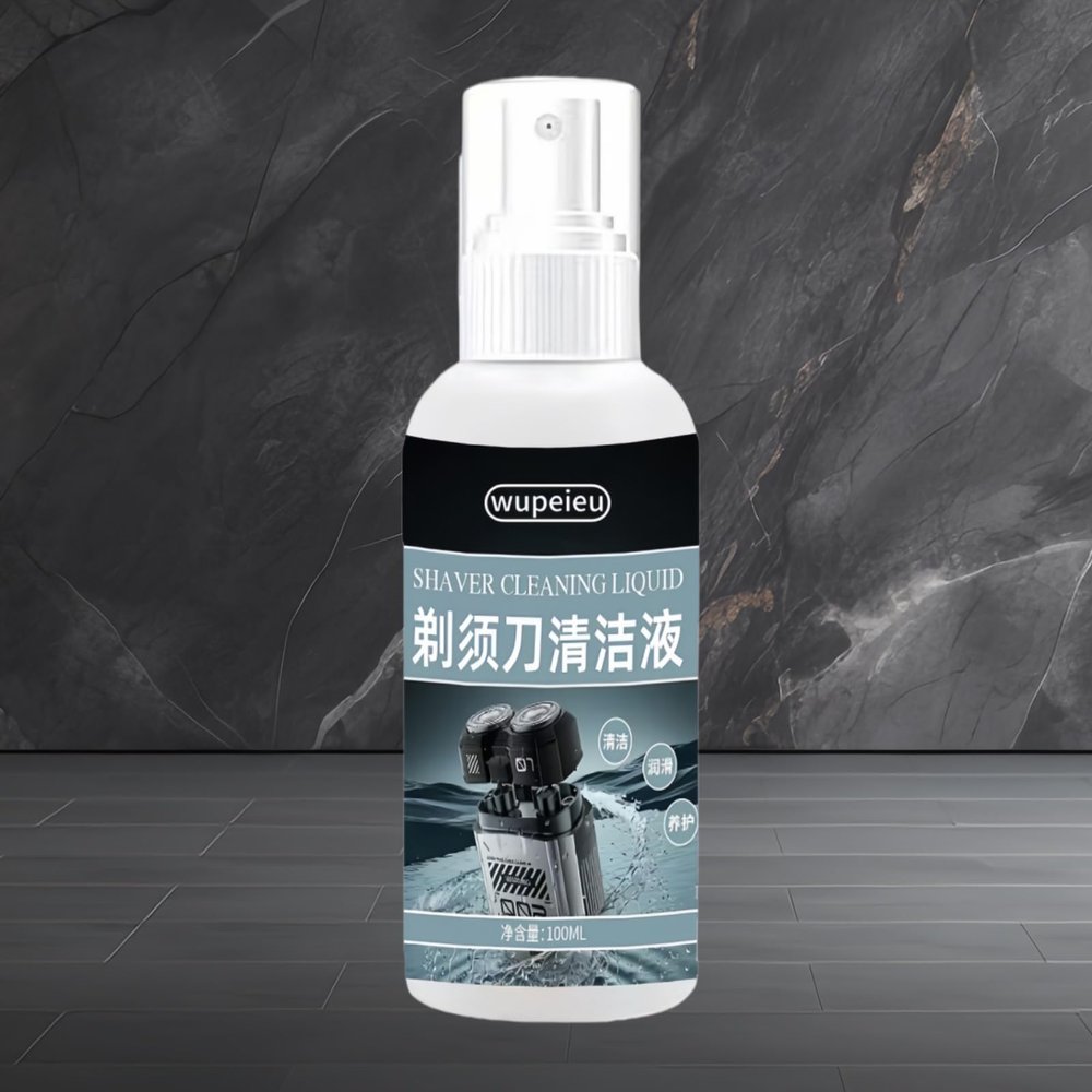 wupeieu Razor Cleaning Liquid, Deep Cleaning, Removes Odors, Compatible With Philips All Series Electric Shavers, 100ml(1 pcs)