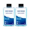 Razor Cleaning Fluid Refill, 320mlX2, Deep Clean Blades Lubricate/Maintain, for Series 3/5/7/9, Remove Residue/Odor, Fresh Scent view 1