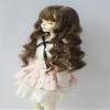 Jusuns JD853 9-10inch Instant noodle roll ion perm Yaki Soft wave BJD Doll Hair (Nut Brown #33, 7-8inch, 4 X 4) view 3