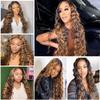GLSMOSNW Ombre Deep Wave Bundles 14 16 18 Inch P4/27 Human Hair Bundles view 2