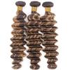GLSMOSNW Ombre Deep Wave Bundles 14 16 18 Inch P4/27 Human Hair Bundles view 3