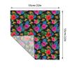 SVEFDOC Women Tropical Hawaiian Flower Headband Yoga Head Kerchief Sweat Band Fashion Neck Scarves Headdress for Party, Running Fitness Shower, Handbag Wrap Knotted Neckerchief view 2