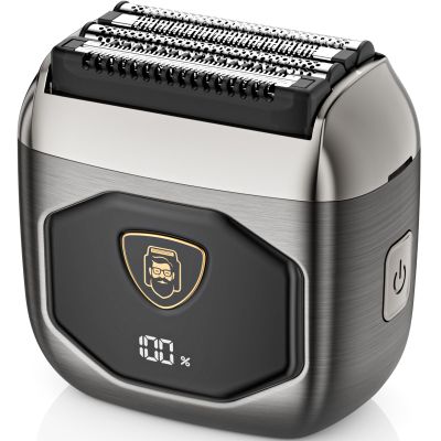 EchoByte Electric Foil Shaver for Men: Full-Metal Body & 4 Floating Blades