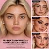 Jessup Makeup Brushes Set 15pcs Face & Eye Brushes for Everyday Makeup T518 view 2