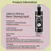 wupeieu Razor Cleaning Liquid Compatible With Philips All Series Electric Shavers, Deep Cleaning, Removes Odors, (3.38 Fl Oz) 100ml(2 PCS) view 2