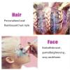 Body Glitter Gel, Holographic Chunky Face Paint Glitter, Sparkling Mermaid Sequins Cosplay Makeup, Self-Adhesive Festival Rave Accessories for Hair Eye Lip Nails, Halloween Party Value Pack - 6PCS view 3