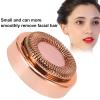 HURRISE Women Hair Remover Replacement Head - Electric Body Facial Hair Shaver Head, 360 High Efficiency, Rose Gold Coated, Easy Installation, Durable ABS & Stainless Steel view 3