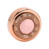 HURRISE Women Hair Remover Replacement Head - Electric Body Facial Hair Shaver Head, 360 High Efficiency, Rose Gold Coated, Easy Installation, Durable ABS & Stainless Steel view 4