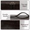 HiTotes Travel Makeup Bag Vanity Case for Women Crocodile Cosmetic Bag Makeup Case Leather Travel Toiletry Bag Organizer view 4