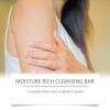 LDUVTG Cucumber Infused Soap-Free Cleansing Bar 3.53oz, Amino Acid Gentle Face & Body Wash Bar, Hydrating Mild Cleanser for Soft Comfortable Skin view 2