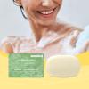 LDUVTG Cucumber Infused Soap-Free Cleansing Bar 3.53oz, Amino Acid Gentle Face & Body Wash Bar, Hydrating Mild Cleanser for Soft Comfortable Skin view 3