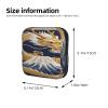 VAFZASC Compact Feminine Care Organizer Chinese Dragon Mythical Asian Blue, Reusable Polyester Sanitary Pad Bag, Portable for Purse Travel Daily view 3