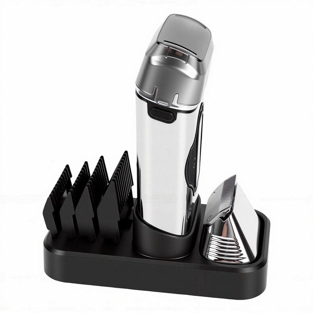 Serounder Foil Trimmer for Men Adjustable 3 Speed Electric Hair Clipper for Travel and Home Use