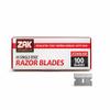 ZAK #9 Single Edge Razor Blades (100 pieces per box) Industrial Heavy Duty Steel Blades for Scraping, Epoxy & Silicone Removal, Granite & Countertop Installation. (10) view 3