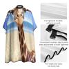 OUAGHBX Beach Giraffe Hair Cutting Cape for Men & Women, Waterproof Barber Cape with Adjustable Neck Buckle,Salon Hair Cutting Accessory for Home Use view 4