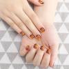 Colorful Basketball Nail Strips for Women, Waterproof Long Lasting Gel Stickers, 100 Pcs 10 Sheets Nail Art Decals for Travel, UV Free, Self Adhesive Nail Stickers for Gift view 4