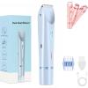 Sanuvia Depiladora, Electric Groomer Razor, Bikini Trimmer for Women, IPX7 Waterproof & Easy Cleaning, Ceramic Blade, 120 Min Cordless Runtime, Ultra Low (Blue) view 1
