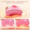 UIWOYI Electric Heated Lymphatic Brush with Thick Raised Silicone Bristles view 3