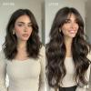 XIXISNOW 24 Inch Clip in Hair ExtensionsWavy Synthetic Hairpieces for Women view 2