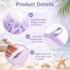 3PCS Bath Shower Pouf Sponge, Scrubber Loofah Sponge with Flower Bath Ball view 4