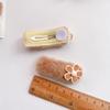 8 Pcs Snap Hair Clip Fluffy Cute Hair Barrette for Kids, Hair Accessory, Metal and Faux Fur, 5.5 cm 2.17 in view 2