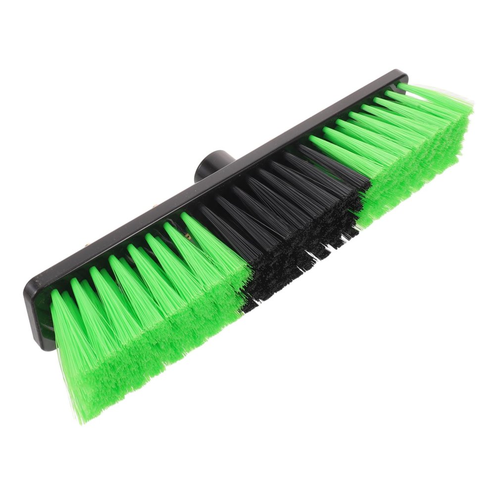 Veemoon Solar Panel Cleaning Brush Head with Soft Bristles and Robust Design, Plastic and Steel Construction for Efficient Cleaning and Surface Protection, for Glass Curtain Walls