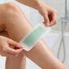 60 Pcs Wax Strips for Hair Removal, Small Double-Sided Deep Green Body and Facial Waxing Strips for Brazilian Waxing, Disposable Bikini Wax Strips for Men and Women view 2