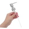 Healvian 4pcs Stainless Steel Soap Pump Replacement Fit Rustproof Pump Head for Lotion Shampoo Hand Wash Bottles Dripless Design for Kitchen Bathroom view 4