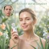 Nano Mister for Facial Steaming, Handheld Cool Mist Skin Hydrator with USB Charging, White Plastic Personal Humidifier for Face Moisturizing and Beauty Care view 3