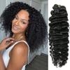 MsFan Feather Crochet Human Hair Water Deep Wave 120G 100Strands 20 Inch NC view 1